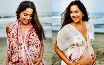 Sameera Reddy Shares New Pictures; Lashes Out At Trolls Who Feel ‘Uncomfortable With The Actress Enjoying Her Pregnant Belly’