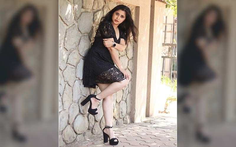 Gayatri Datar Is Raising The Temperatures In Her Hot Black Mini Dress