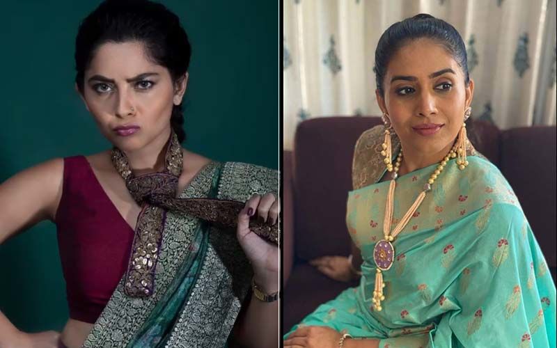 Who Carries The Saree Style Better? Sonalee Kulkarni Or Sonali Kulkarni? Take Your Pick!