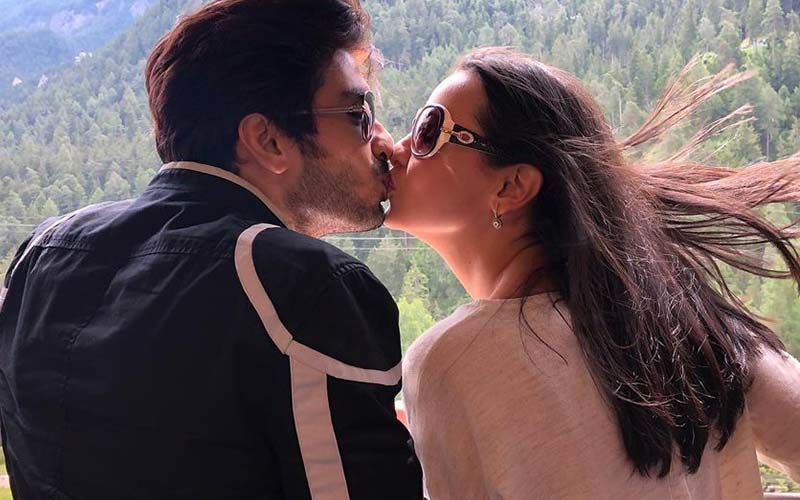 Sanaya Irani Plants A Kiss On Hubby Mohit Sehgal Wishing Him A Happy Birthday; Fans Go Gaga Over The Love-Filled Post