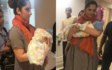 सानिया मिर्जा के बेटे इजान की पहली तस्वीर आयी सामने