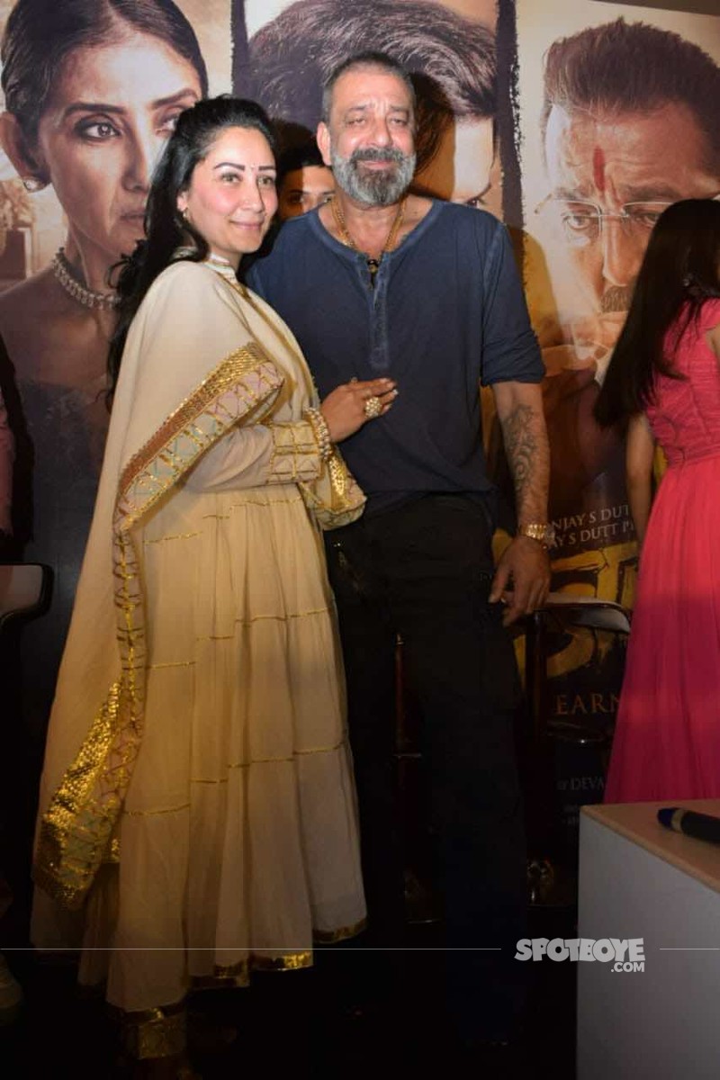 Sanjay Dutt with Maanayata Dutt