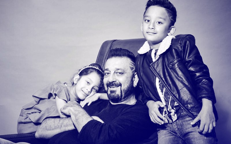PICS From Sanjay Dutt's Latest Photo Shoot With Kids Shahraan & Iqra Are Aww-dorable!