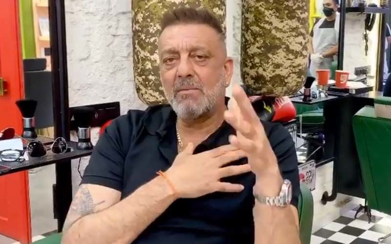 Sanjay Dutt Gets A New Haircut Before Resuming Shoot For His Upcoming Film KGF 2; Says ‘I’ll Beat Cancer And Come Out Of It Soon’- VIDEO
