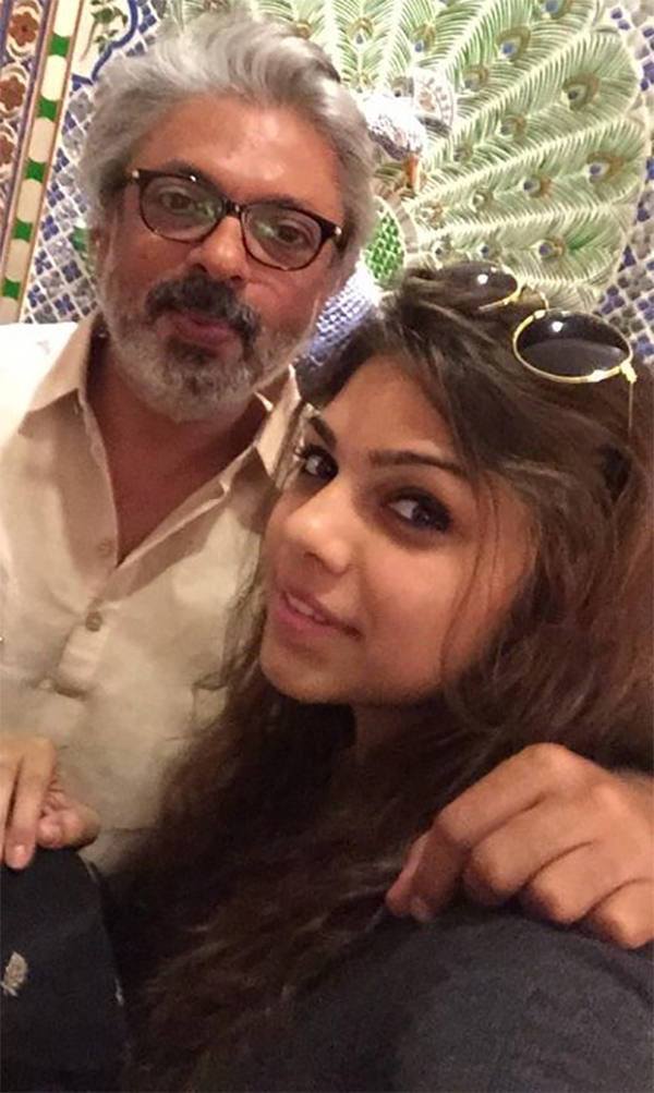 sanjay leela bhansali with niece sharmin sehgal