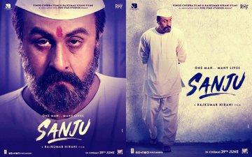 'संजू' का नए पोस्टर हुआ रिलीज़, संजय दत्त के कैदी लुक में नज़र आए रणबीर कपूर