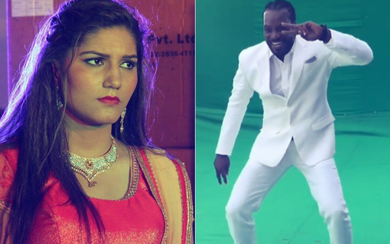 Sapna Choudhary’s Oops Moment: Chris Gayle Was Dancing To Sunny Leone’s Song, Not Hers