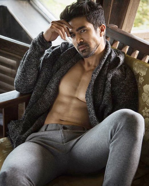 saqib saleem poses for a photoshoot