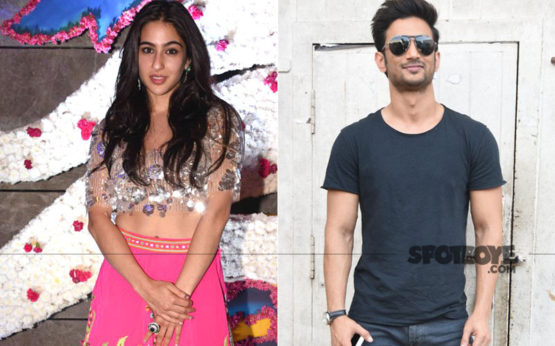 sara ali khan and sushant singh rajput