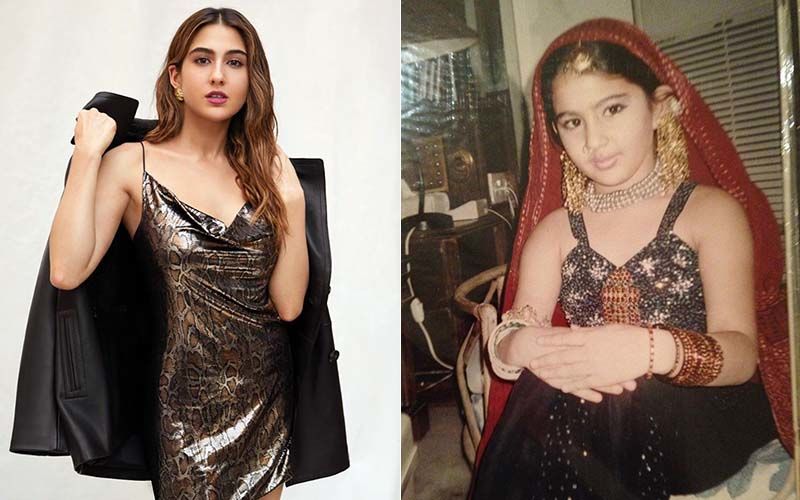 Sara Ali Khan Shares Some Throwback Childhood Pictures Of ‘Sara Ka Drama’; She Was Born To Be A Star
