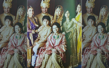 Sara-Ibrahim Look Unrecognisable At Saifeena Wedding