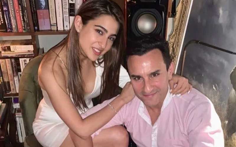 VIRAL! Old Video Of Saif Ali Khan Playing With 1-Year-Old Sara Ali Khan On Sets Of His Film Leaves Fans Gushing; Here’s How Internet Reacted
