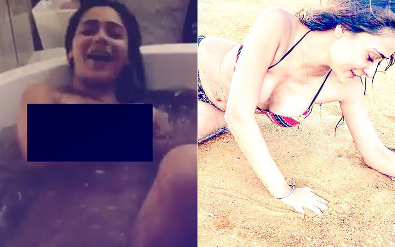 After Nude Video, Sara Khan’s Bikini Pictures Are Breaking The Internet