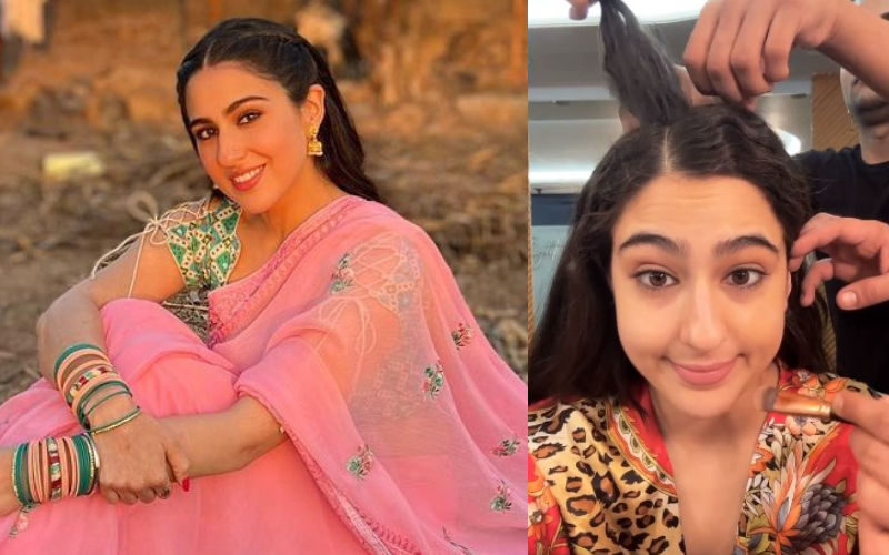OMG! Sara Ali Khan Gets Her Hair And Make-Up Done At 2:35 AM, Shares A Snippet Of Her Early Morning Routine