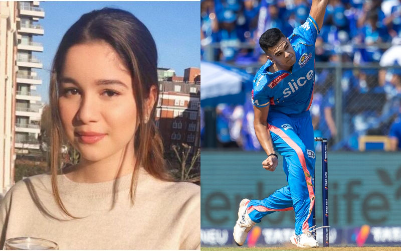Sara Tendulkar Cheers For Her Brother Arjun As He Makes His IPL 2023 Debut By Bowling For Mumbai Indians Against Kolkata Knight Riders