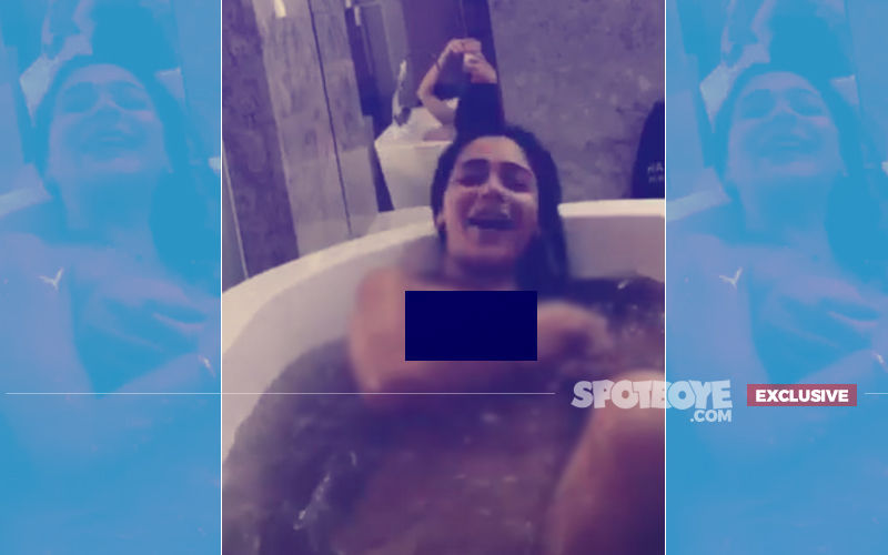Sara Khan gets candid about her nude video which has sent the Internet into...