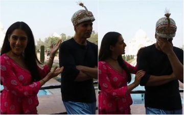 Atrangi Re: Akshay Kumar Disapproves Of Sara Ali Khan's Shayari; Says, 'Isse Ghatiya Rhyme Aaj Tak Nahi Hua' - VIDEO