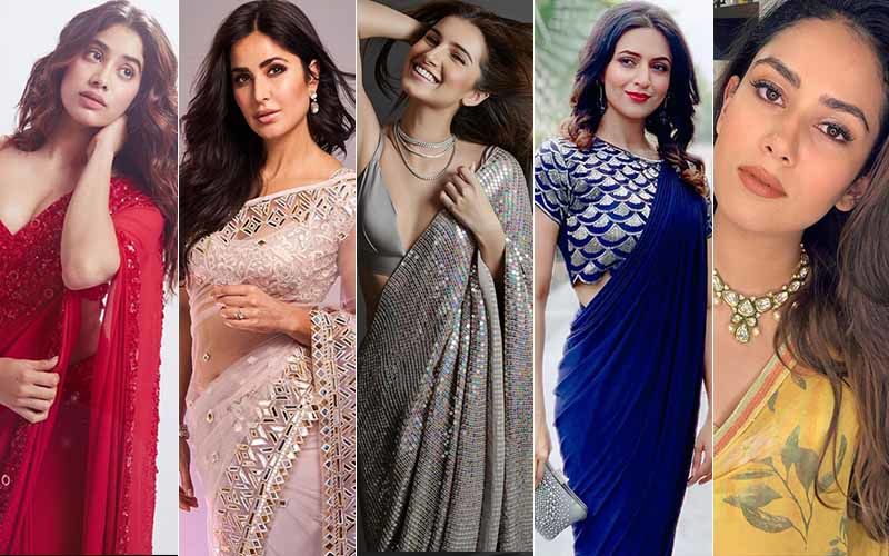 Saree, Not Sorry; 5 Smokin' Trends Inspired By Mira Rajput, Divyanka Tripathi, Tara Sutaria, Janhvi Kapoor, Katrina Kaif