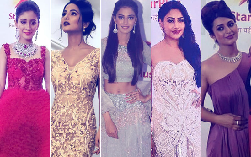 BEST DRESSED And WORST DRESSED At Star Parivaar Awards 2018: Shivangi Joshi, Hina Khan, Erica Fernandes, Surbhi Chandna Or Divyanka Tripathi?