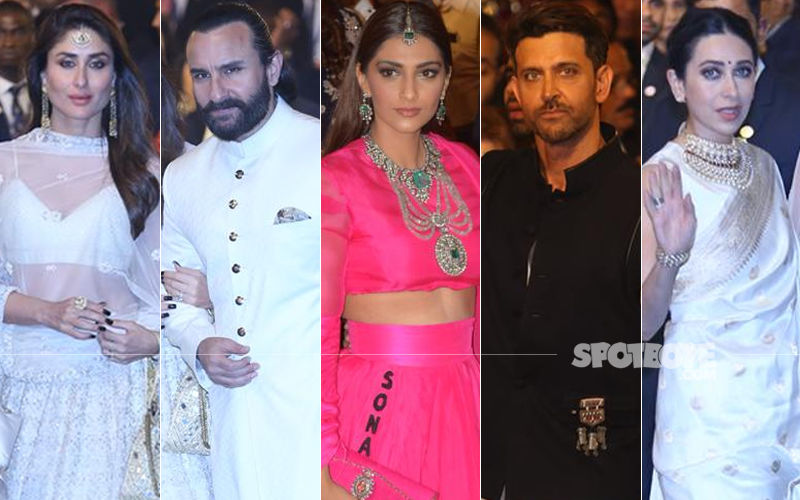 Isha Ambani-Anand Piramal Wedding: Kareena Kapoor Khan, Saif Ali Khan, Sonam Kapoor, Hrithik Roshan, Karisma Kapoor Make A Dazzling Appearance