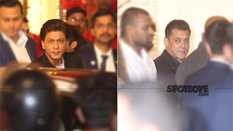 Isha Ambani-Anand Piramal Wedding: Shah Rukh Khan And Salman Khan Make Almost A Joint Entry. Who Wants To Leave the Party Now?