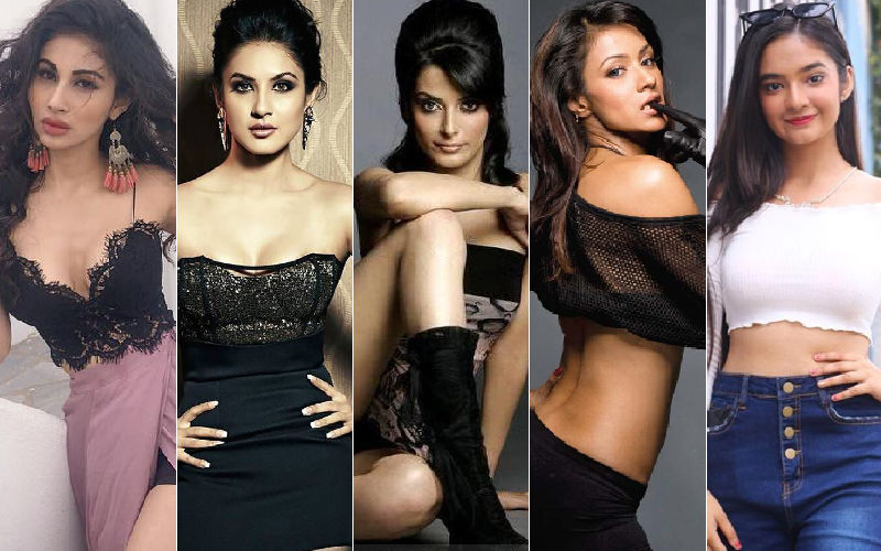 TV Hotties' Mouni Roy, Puja Banerjee, Pooja Sharma, Barkha Bisht And Anushka Sen's Shocking Transformation As Goddess Kaali