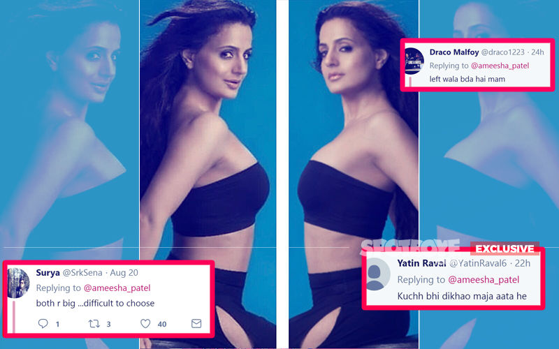 Ameesha Patel Bombarded With Dirty Messages About Her Breasts