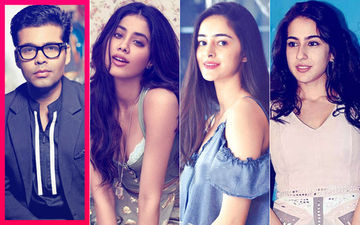Karan Johar Asked To Choose Between Janhvi Kapoor, Sara Ali Khan & Ananya Panday. And His Answer Is