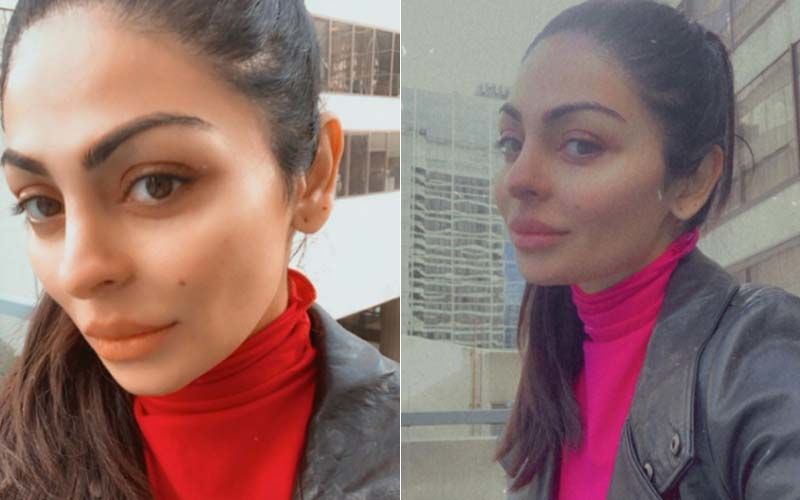 Neeru Bajwa’s Latest Selfies Are All About Winter Fashion And Clear Skin Goals
