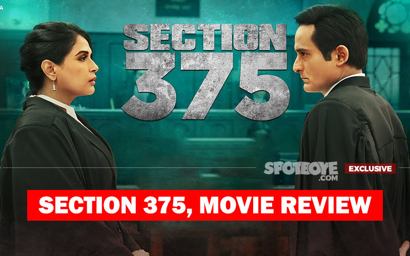 Section 375 Movie Review: A Sensitive Subject Depicted With Extreme Honesty, This One's A Must-Watch