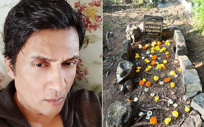 Shekhar Suman Shares A Picture Of Late Actor Irrfan Khan’s Grave, 'After All The Fame You Lie Alone In An Unkempt Grave'