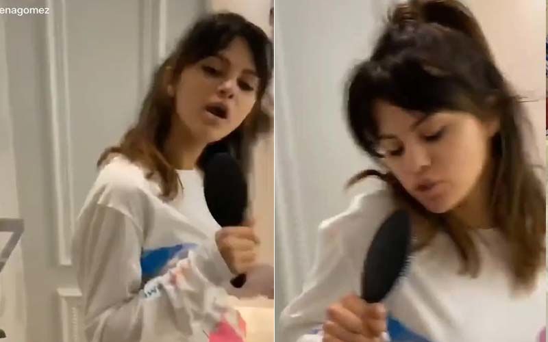 Selena Gomez Turns Bathroom Singer; Cutely Dances While Crooning Her Song Vulnerable in THIS TikTok Video – Watch