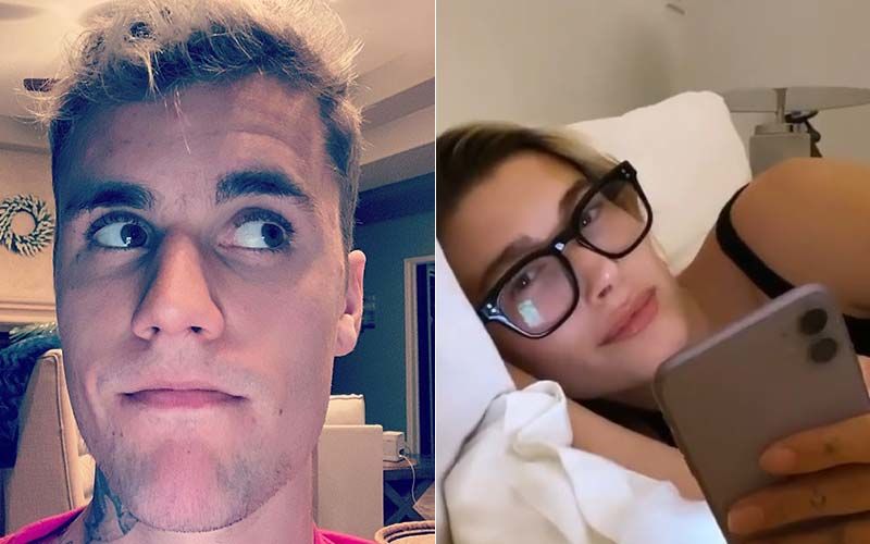 Justin Bieber Is In Love With Hailey Baldwin Bieber’s Nerdy Look; Can’t Get Enough Of His Wife In Chic Specs Before Bedtime