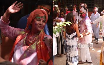 जावेद अख्तर और शबाना आजमी ने रखी होली पार्टी, लवबर्ड फरहान अख्तर और शिबानी दांडेकर भी डांस करते आए नजर