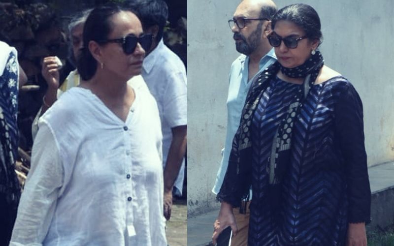 कल्पना लाजमी को आखिरी विदाई देने पहुंची शबाना आजमी और सोनी राजदान