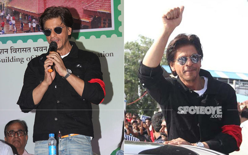 Shah Rukh Khan Creates Fan Frenzy As He Gets Snapped At An Inaugural Event In Mumbai