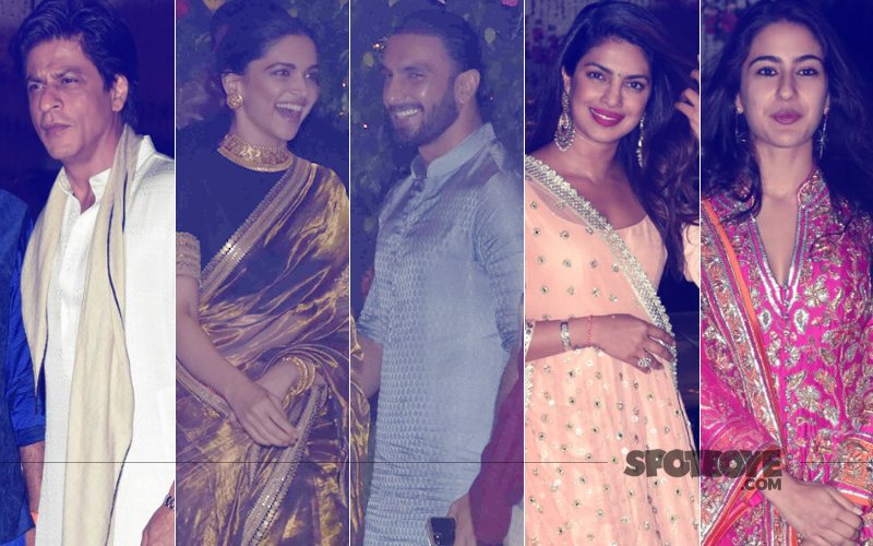 Shah Rukh Khan, Deepika Padukone, Ranveer Singh, Priyanka Chopra, Sara Ali Khan Attend Mukesh Ambani’s Ganpati Celebration