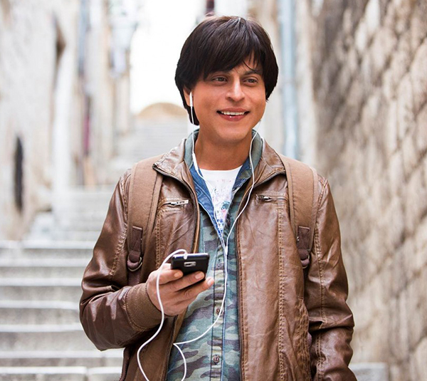 shah rukh khan in a still from fan