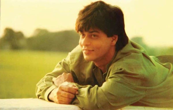 shah rukh khan in a still from pardes