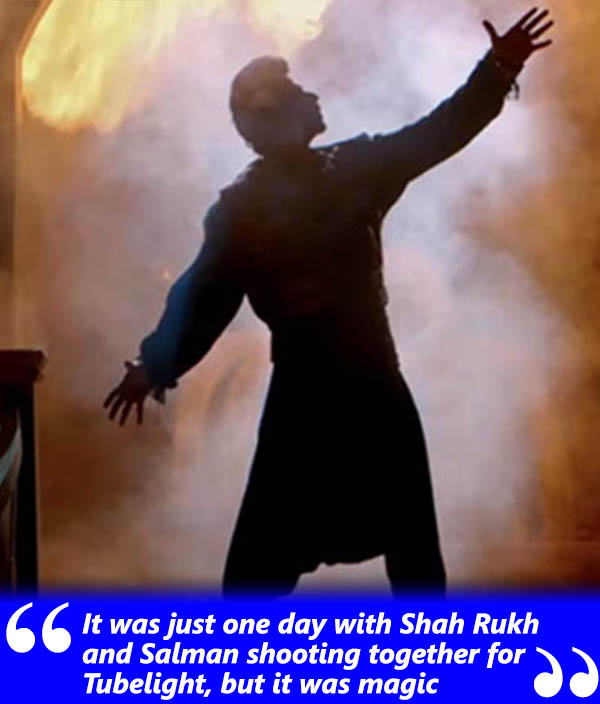 shah rukh khan in a still from tubelight