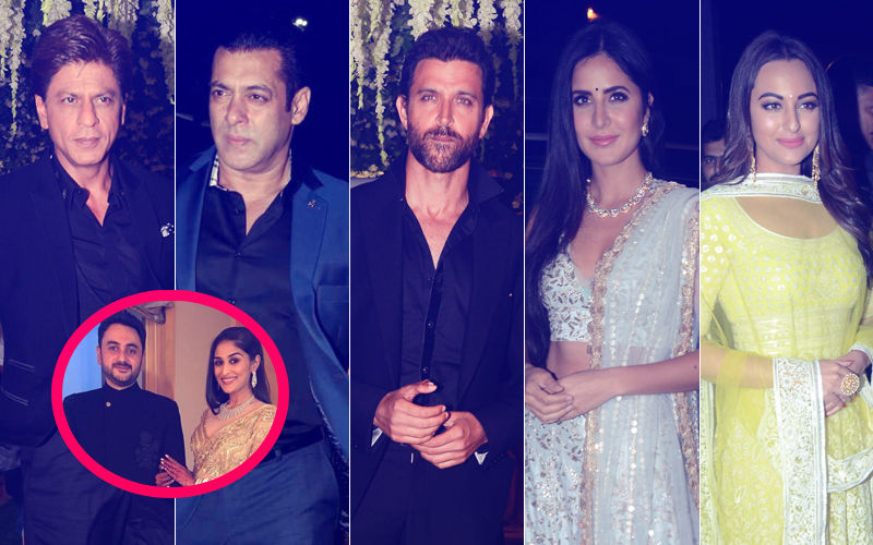 Shah Rukh Khan, Salman Khan, Hrithik Roshan, Katrina Kaif, Sonakshi Sinha Dazzle At Poorna Patel’s Wedding Reception