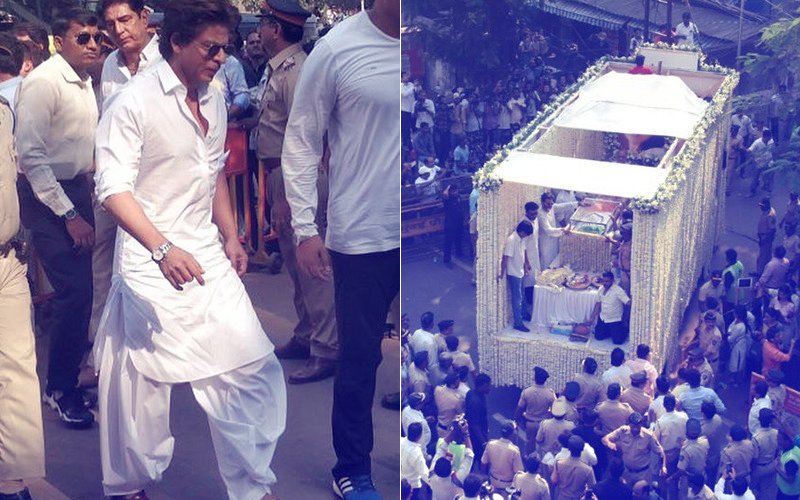 Sridevi’s Funeral Procession Reaches Pawan Hans, Shah Rukh Khan, Farhan Akhtar At The Crematorium