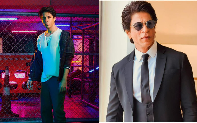 Shah Rukh Khan Asks Son Aryan Khan ‘Is That Grey T-Shirt Mine’ As He Slays In His FIRST Photoshoot; Fans Say He Reminds Us Of Young SRK