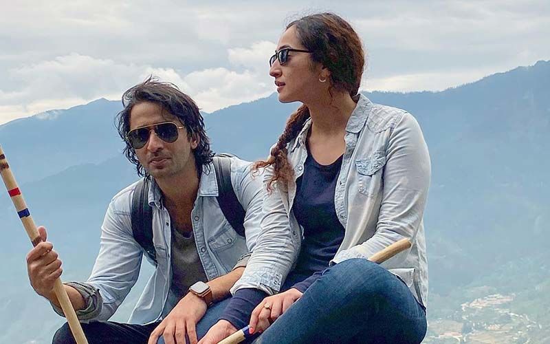 Newlyweds Shaheer Sheikh-  Ruchikaa Kapoor Are ‘On Top Of The World’; Actor Shares A Glimpse As They Take In Scenic Views Of The Valley In Bhutan