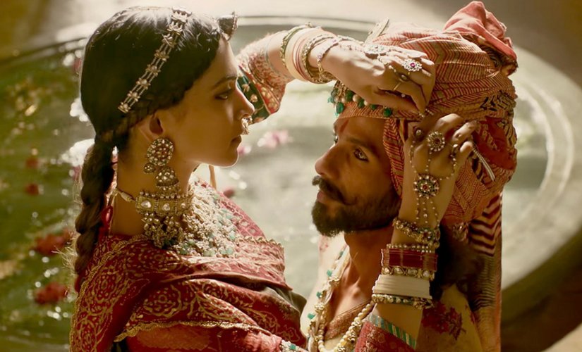 shahid kapoor and deepika padukone in padmaavat