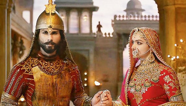 shahid kapoor and deepika padukone in padmavaat