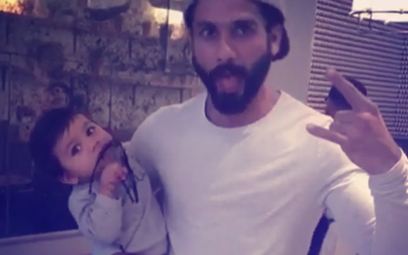Shahid Kapoor's Boomerang Video With Daughter Misha Is As Cute As It Can Get