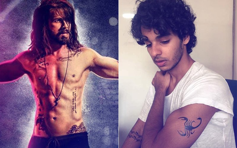 IN PICS: After Shahid Kapoor In Udta Punjab, Brother Ishaan Khattar Sports Numerous Tattoos In Film Debut