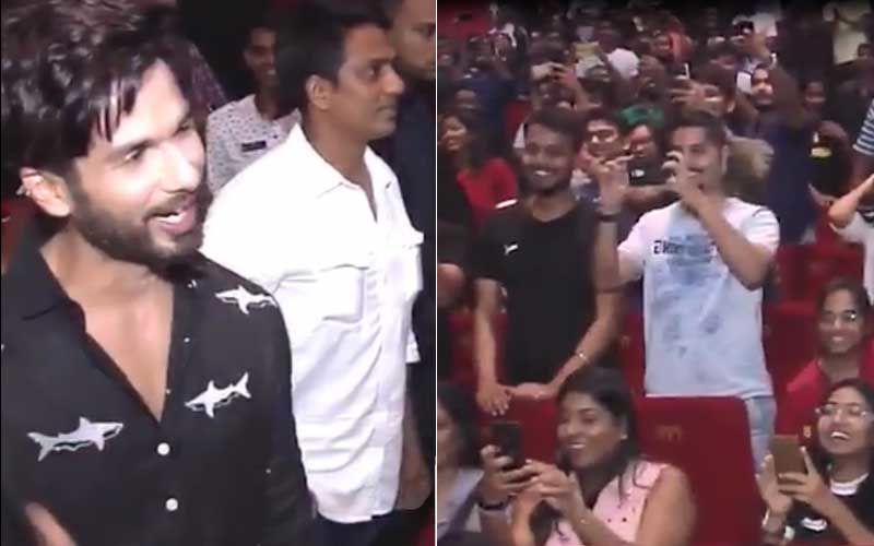 Shahid Kapoor Surprises Fans At A Theatre As They Watch Kabir Singh– Watch Video