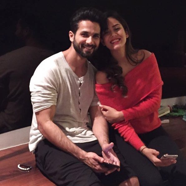 shahid kapoor with mira rajput